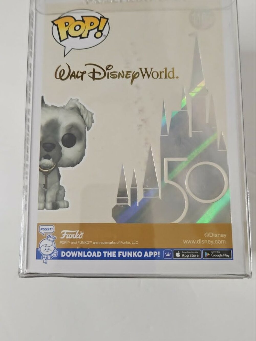 Funko Pop Disney 50th Pirates of the Caribbean Dog Flocked #1105 BoxLunch NIB - Picture 3 of 5